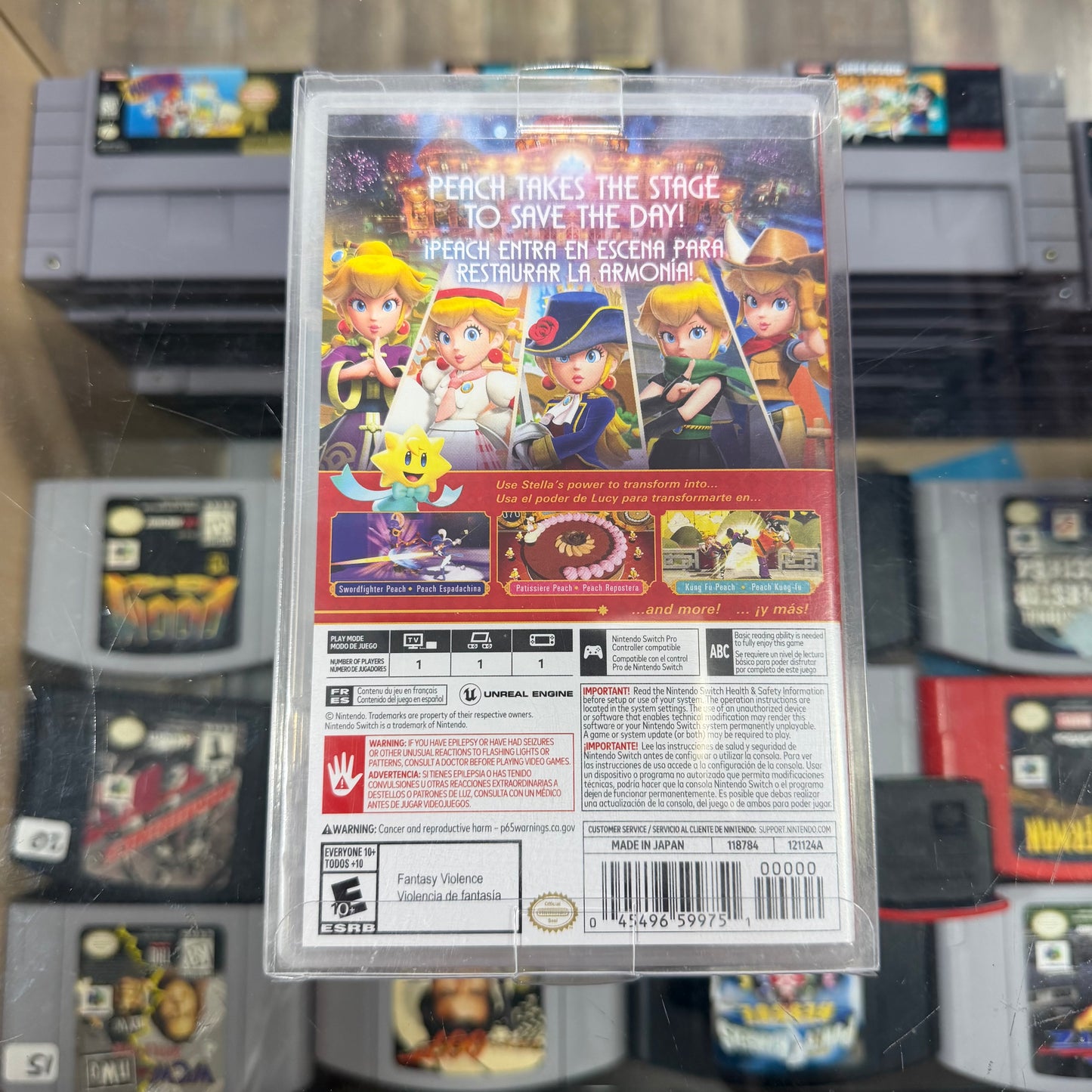Princess Peach: Showtime Nintendo Switch Sealed