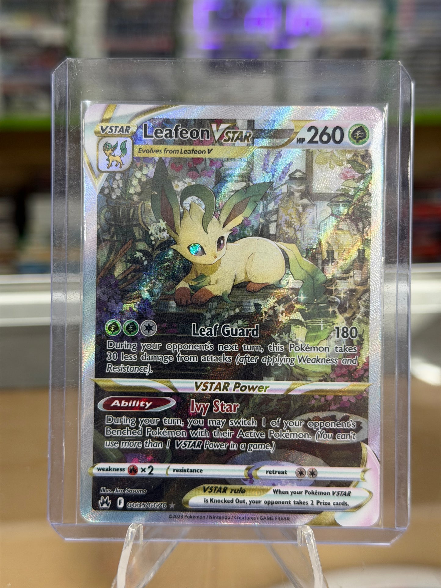 Leafeon VSTAR - SWSH: Crown Zenith: Galarian Gallery