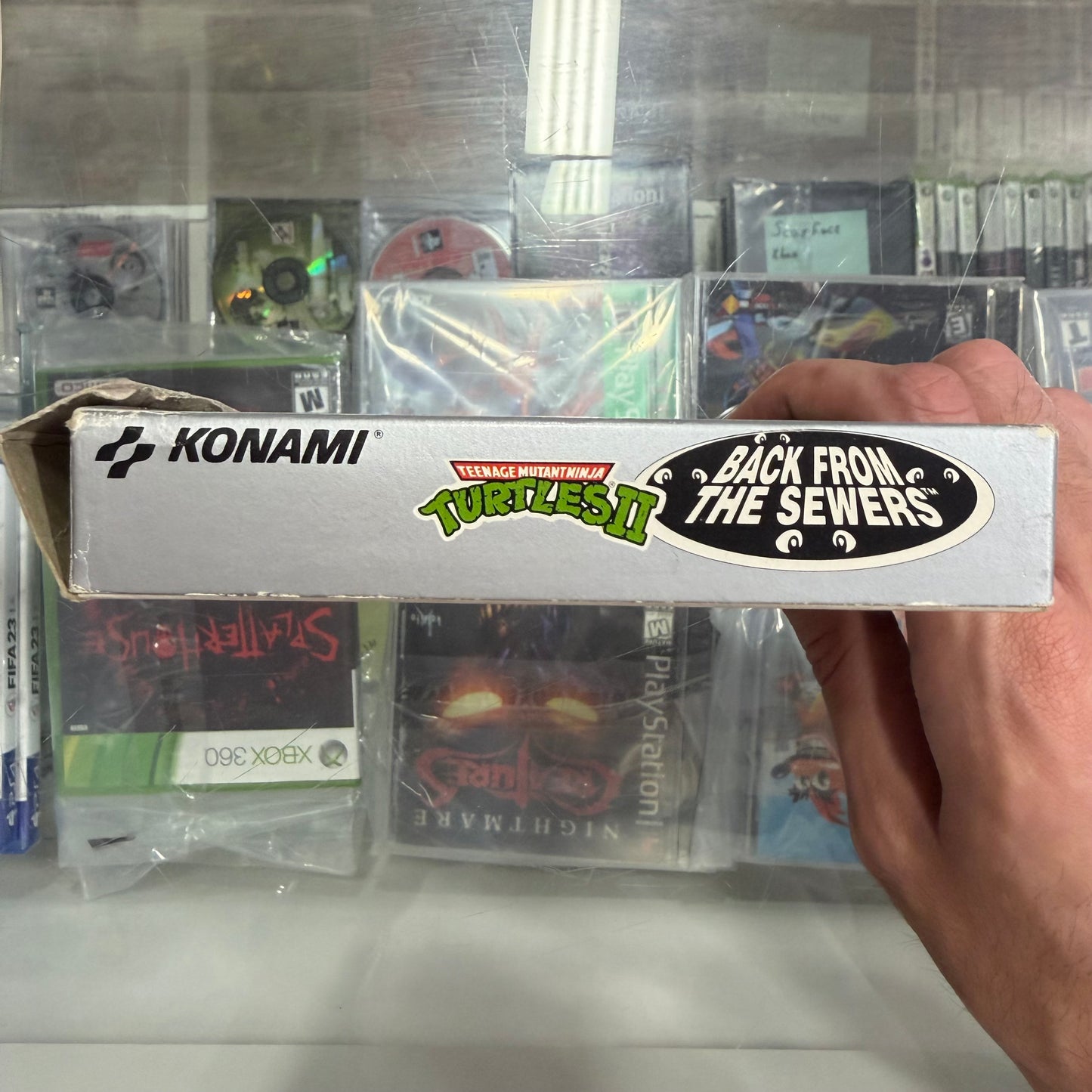 Teenage Mutant Ninja Turtles II Back From The Sewers GameBoy