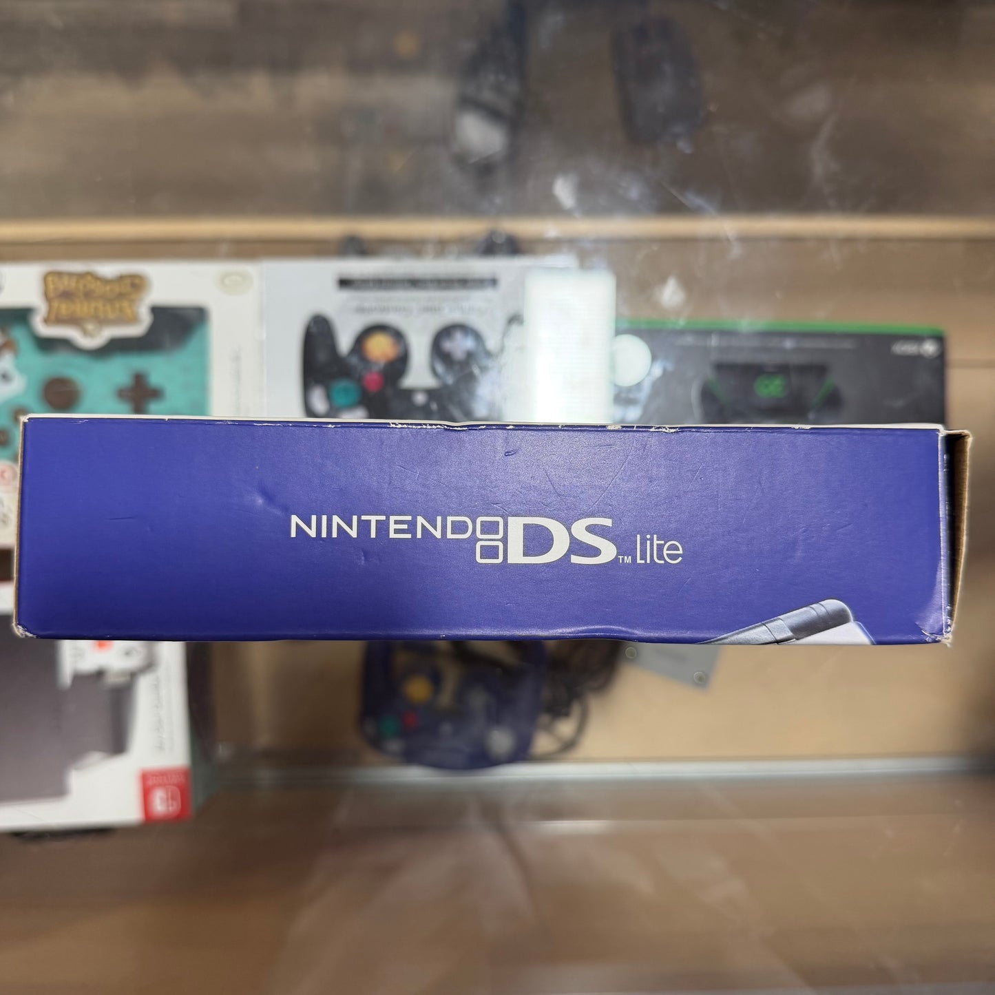 Cobalt & Black Nintendo DS Lite Handheld System with Charger in Box (Matching Serial Number)