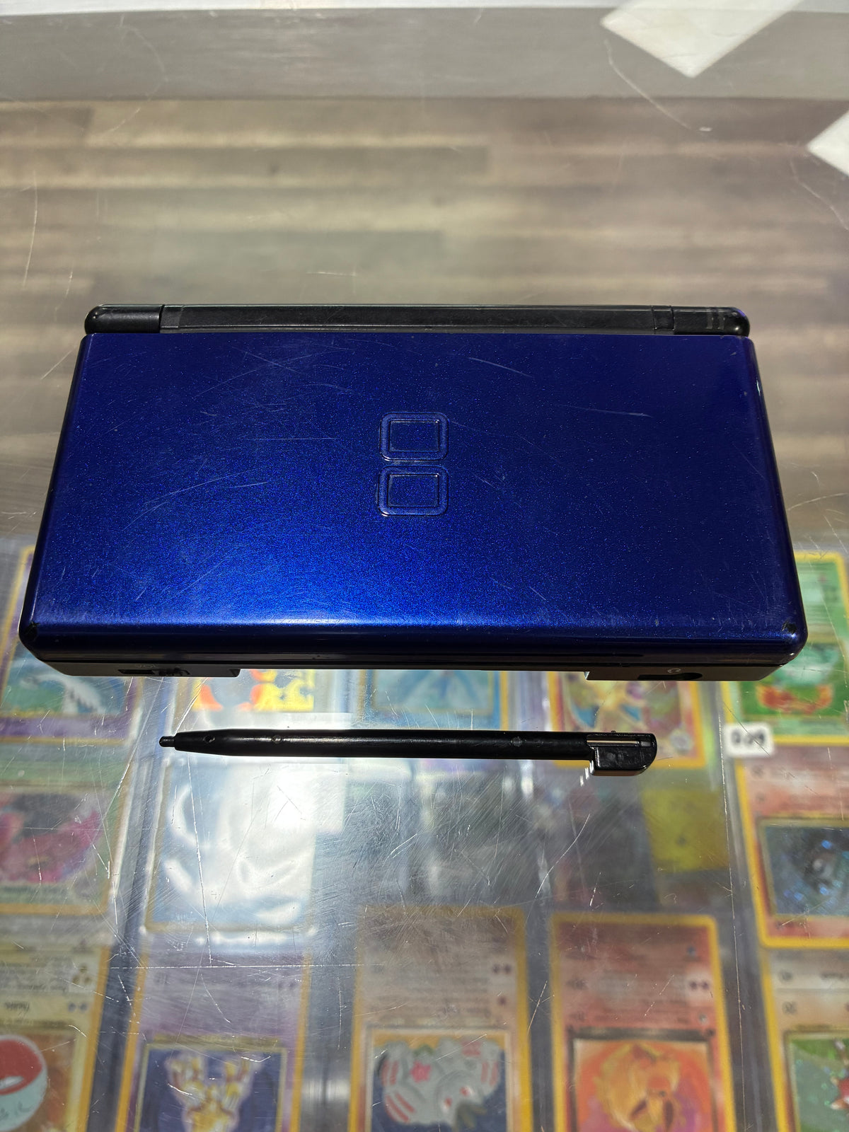 Nintendo DS Lite Handheld System (Cobalt Blue) w/ Charger & Stylus