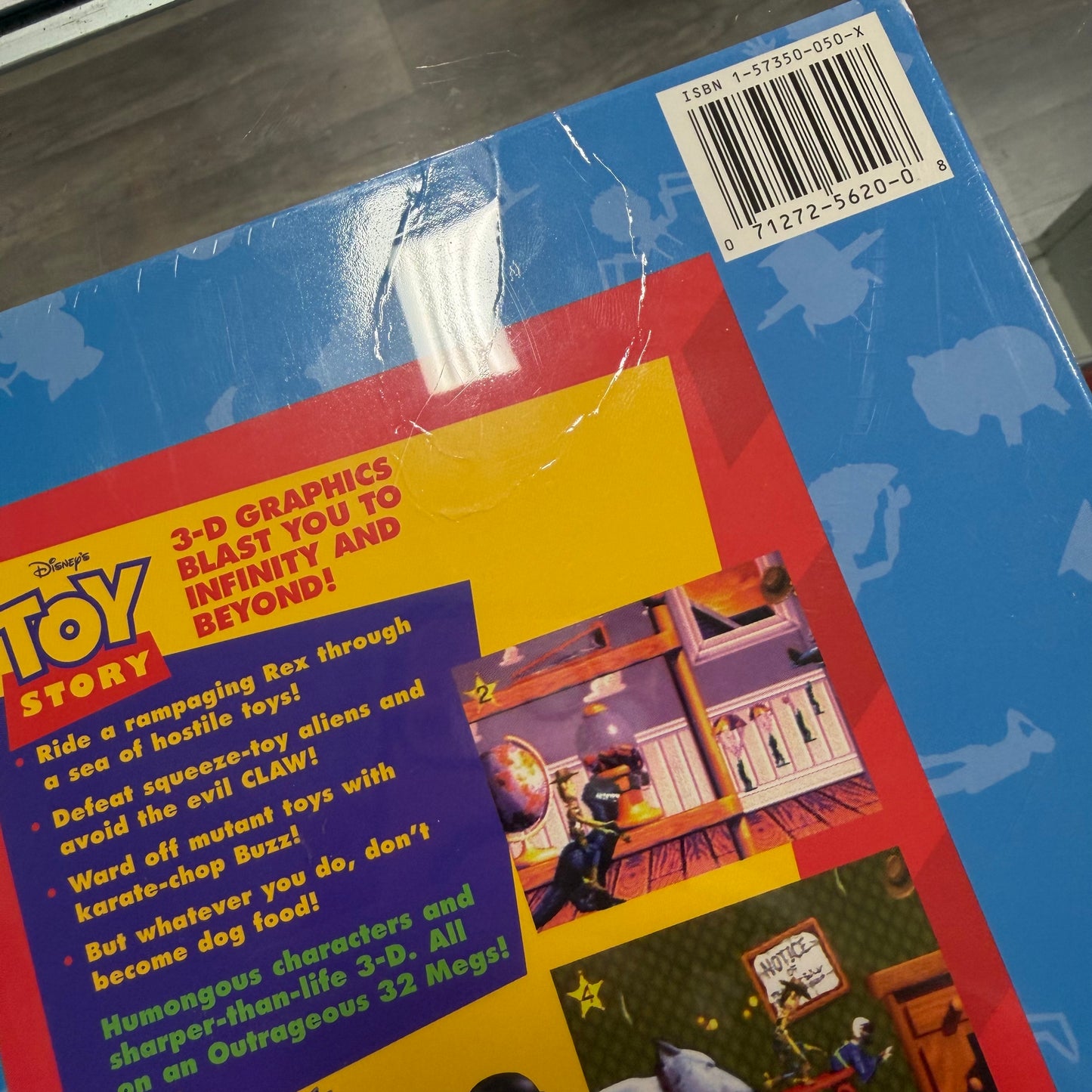 Toy Story Sega Genesis Sealed Big Box