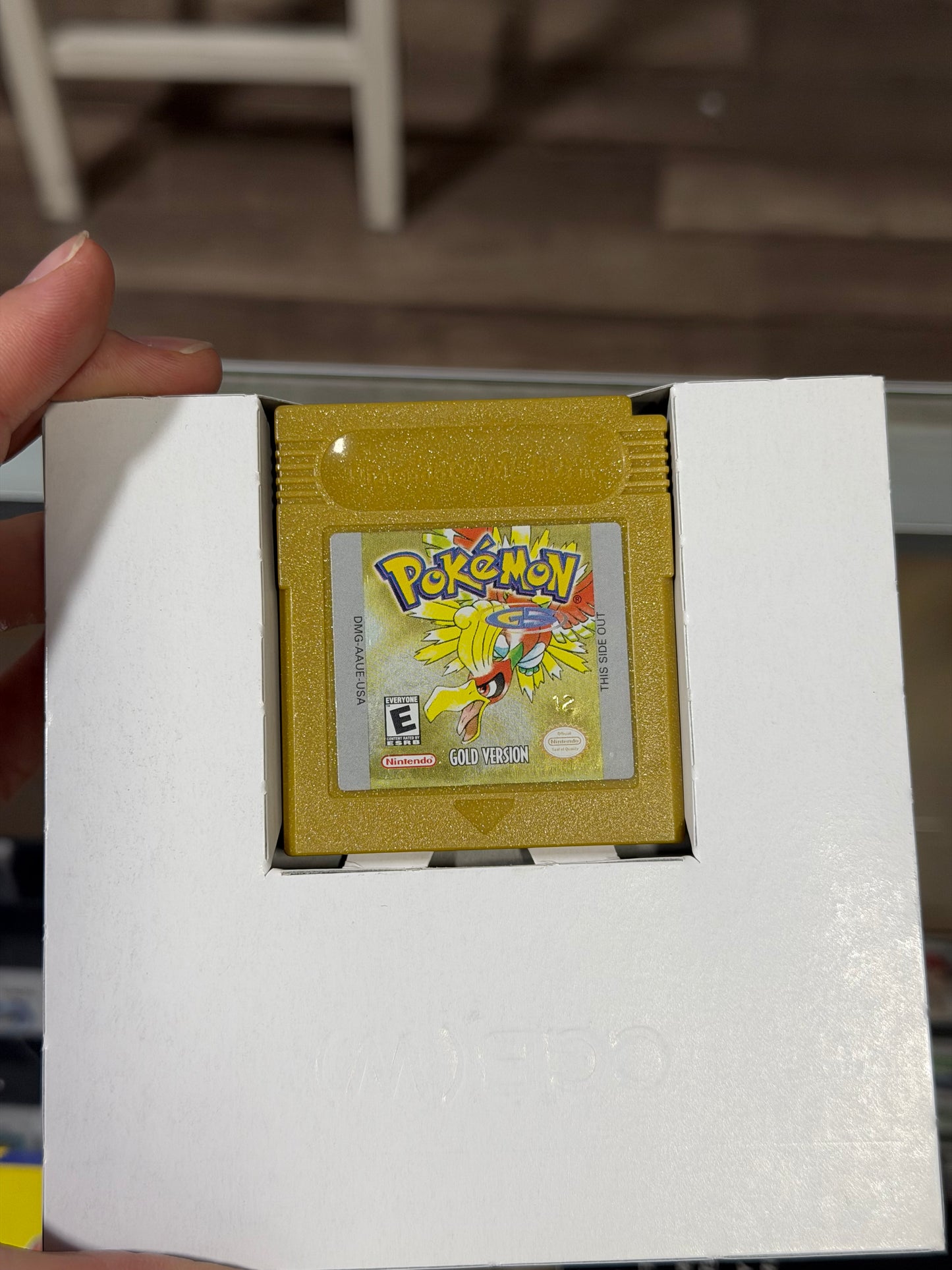Pokémon Gold Gameboy Color Complete in Box CIB Excellent Condition