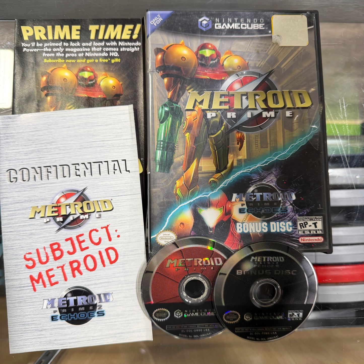 Metroid Prime [Echoes Bonus Disc] Gamecube
