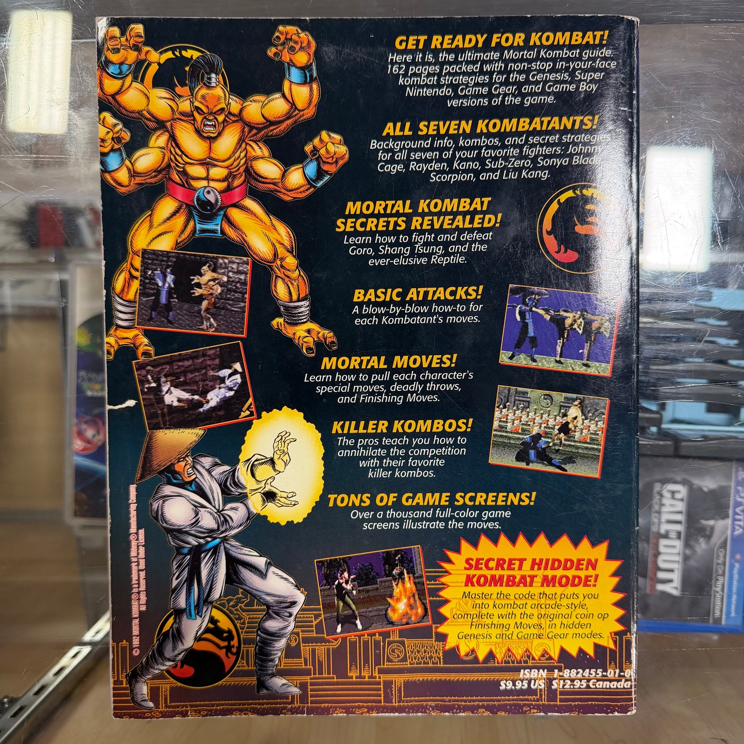 Game Pros Official Mortal Kombat Strategy Guide