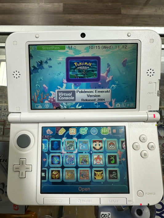 Pink Nintendo 3DS LL Handheld System (US Region) with Digital Games