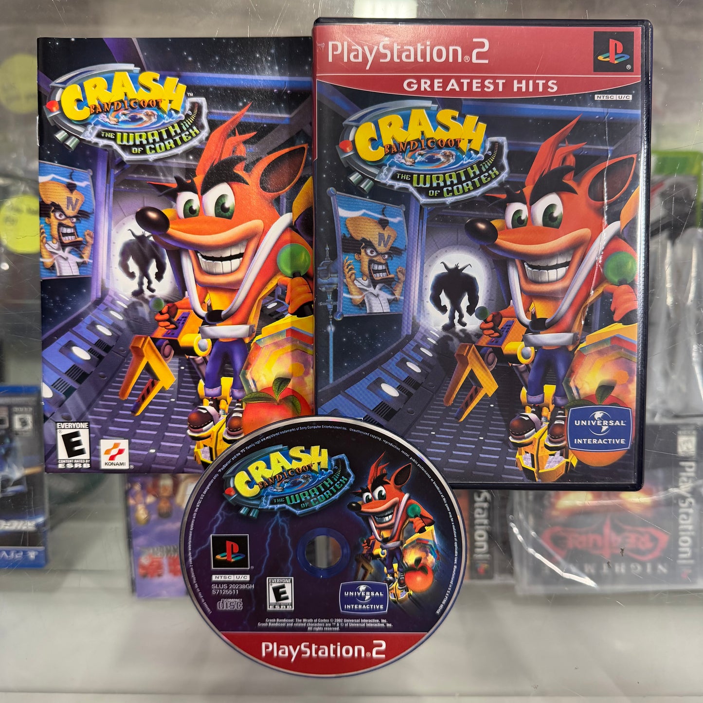 Crash Bandicoot The Wrath Of Cortex Playstation 2