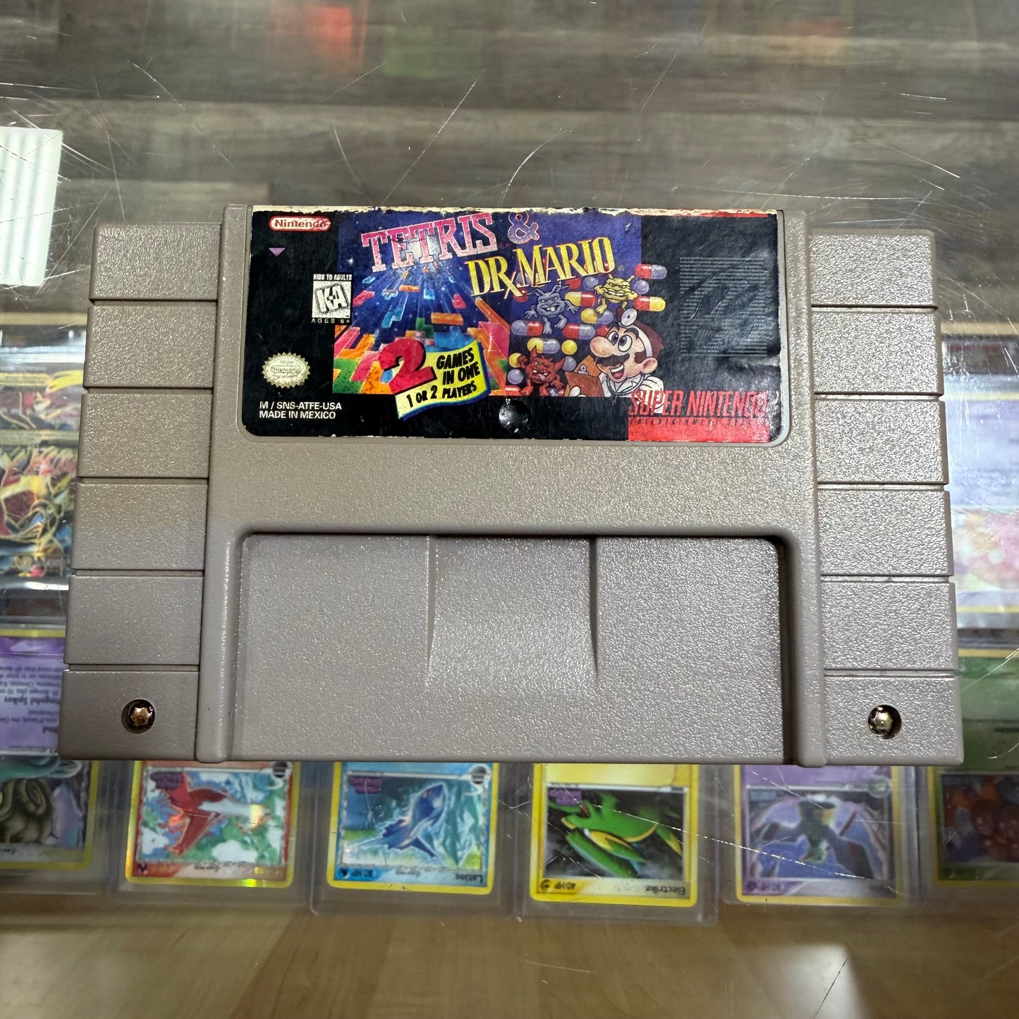 Tetris And Dr. Mario Super Nintendo