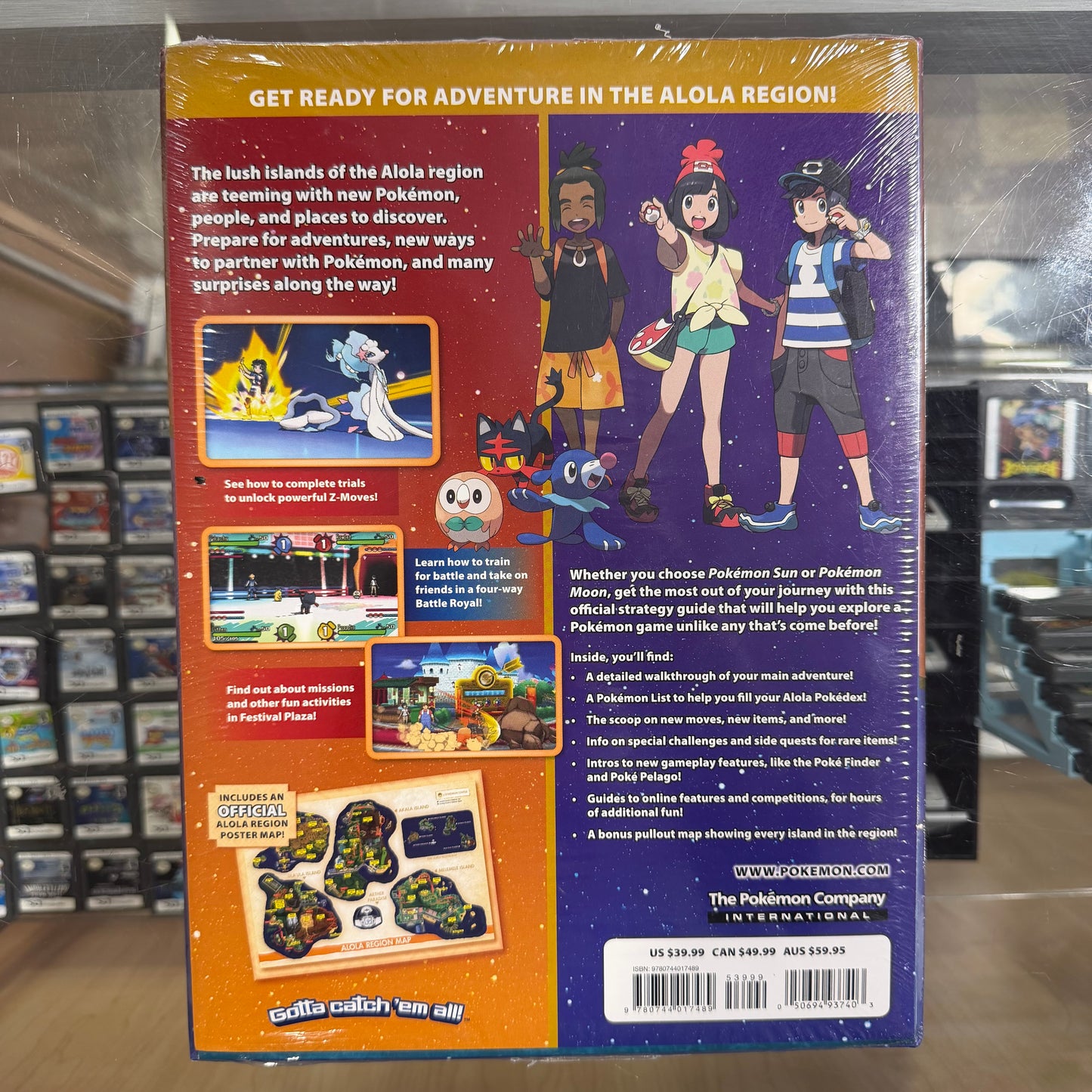 (Sealed) Pokémon Sun & Pokémon Moon Collectirs Edition The Official Alola Region Strategy Guide