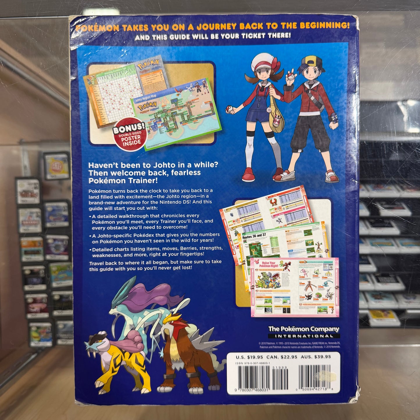 Pokémon HeartGold SoulSilver Official Pokémon Johto Guide and PokéDex