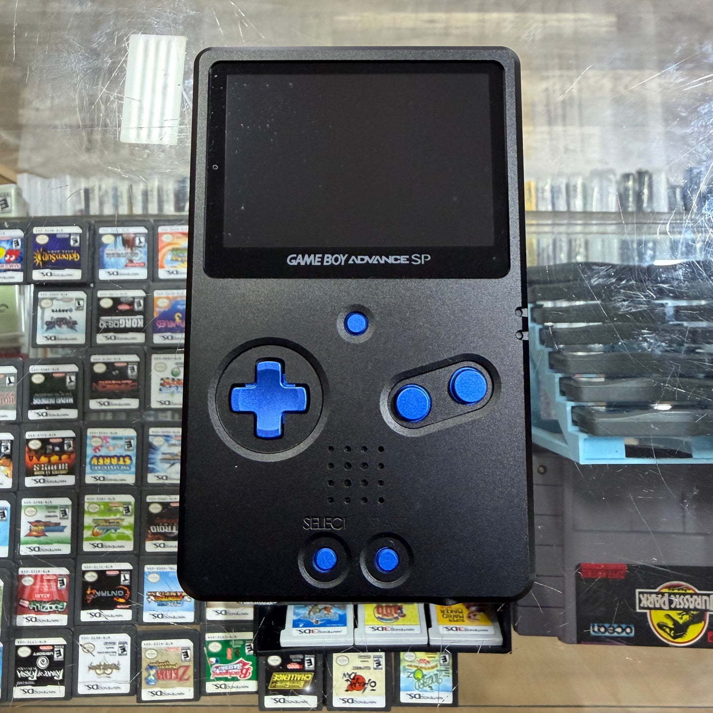 Modded Gameboy Advance SP System [Charger Included]