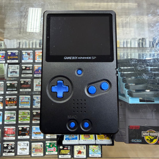 Modded Gameboy Advance SP System [Charger Included]