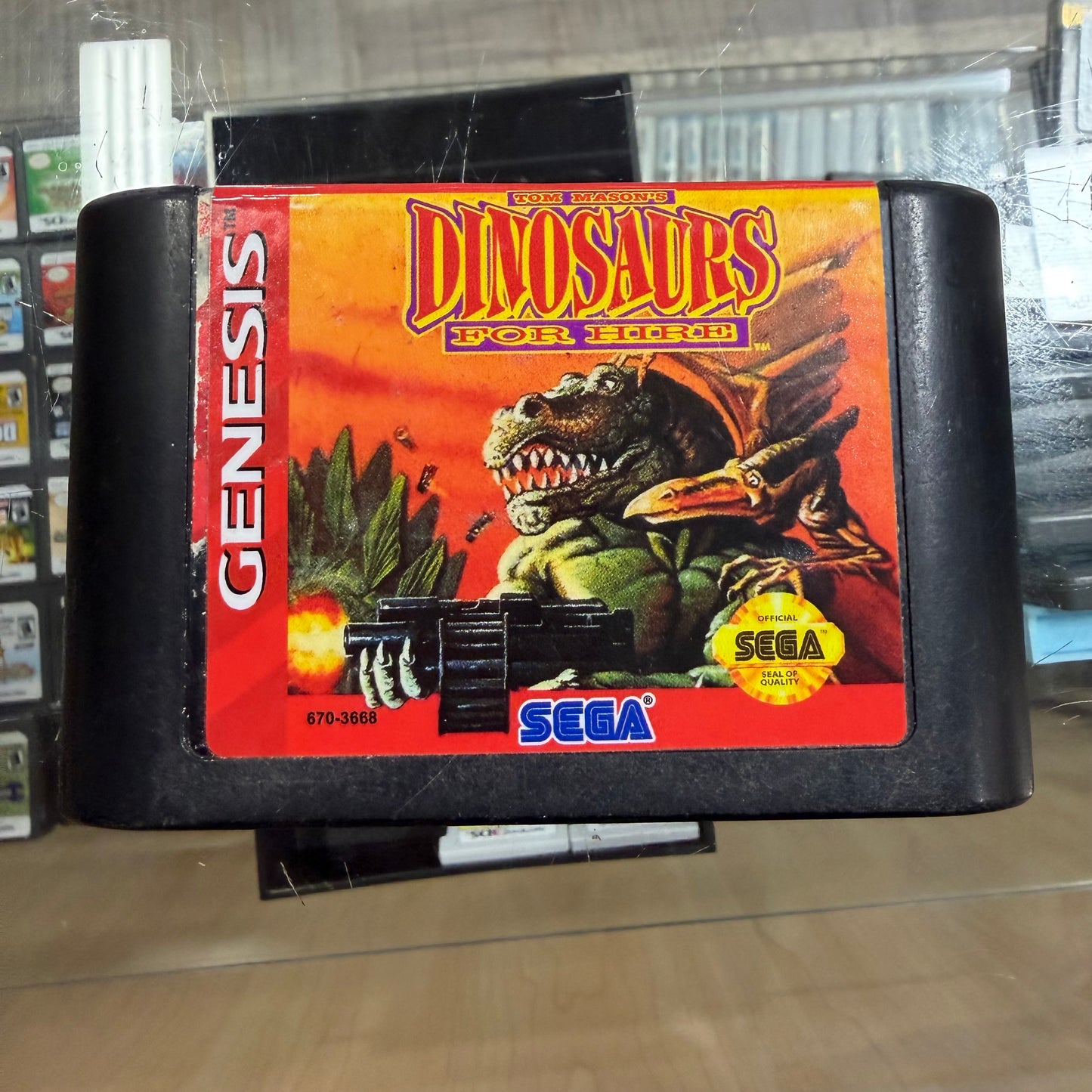 Dinosaurs For Hire Sega Genesis