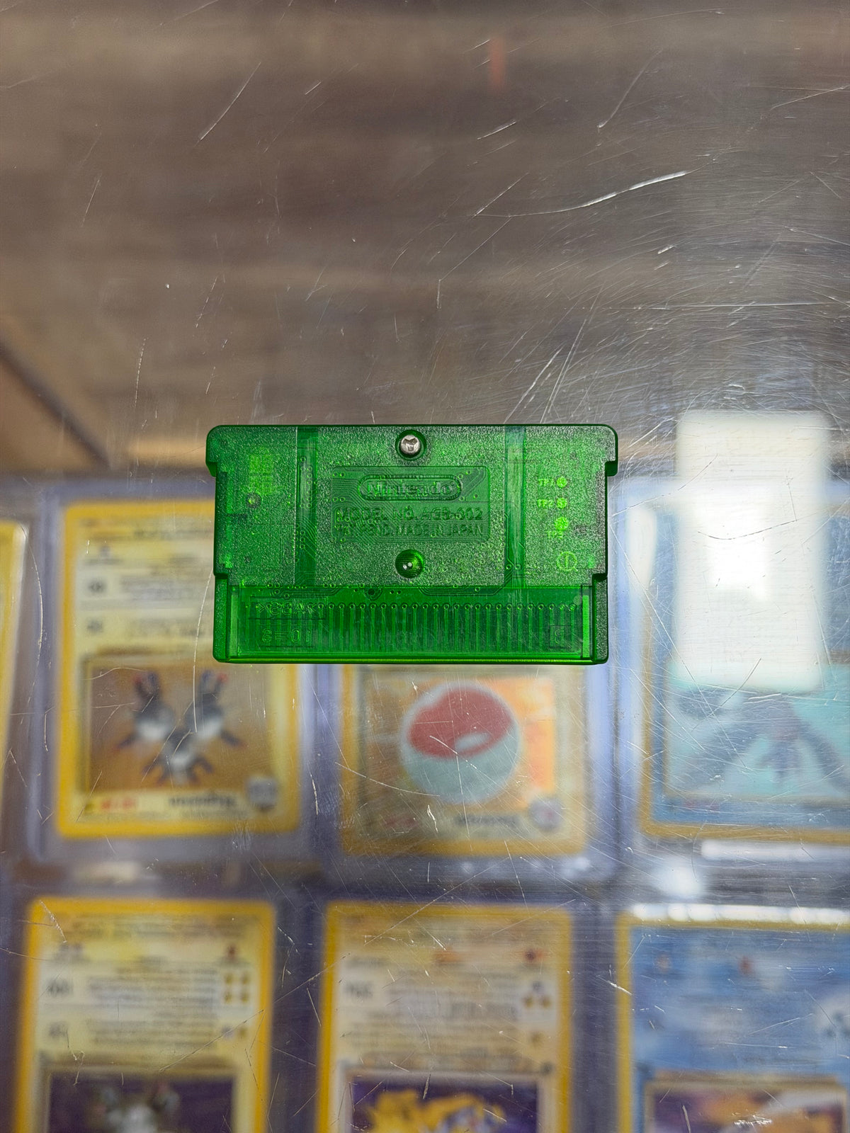 Pokemon Emerald Gameboy Advance Excellent Label Dry Battery