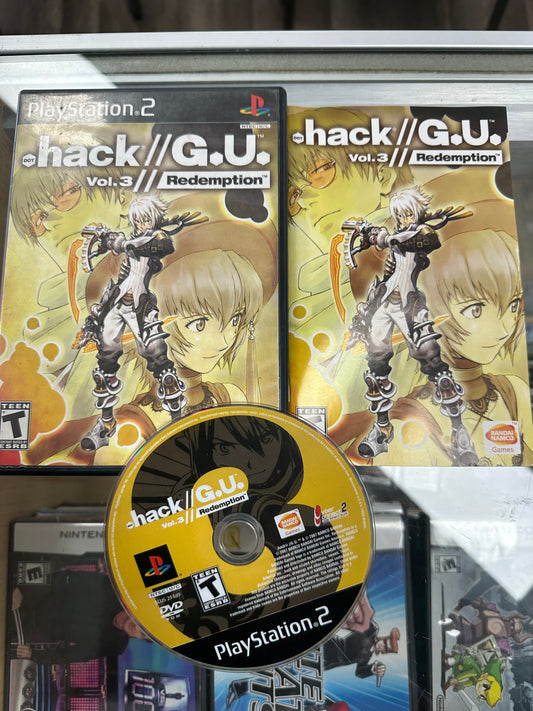 .hack GU Vol 3 Redemption Playstation 2 CIB