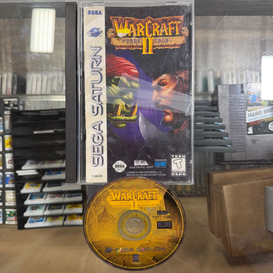 Warcraft II The Dark Saga Sega Saturn
