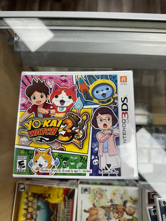 Yo-Kai Watch 3 Nintendo 3DS New Sealed
