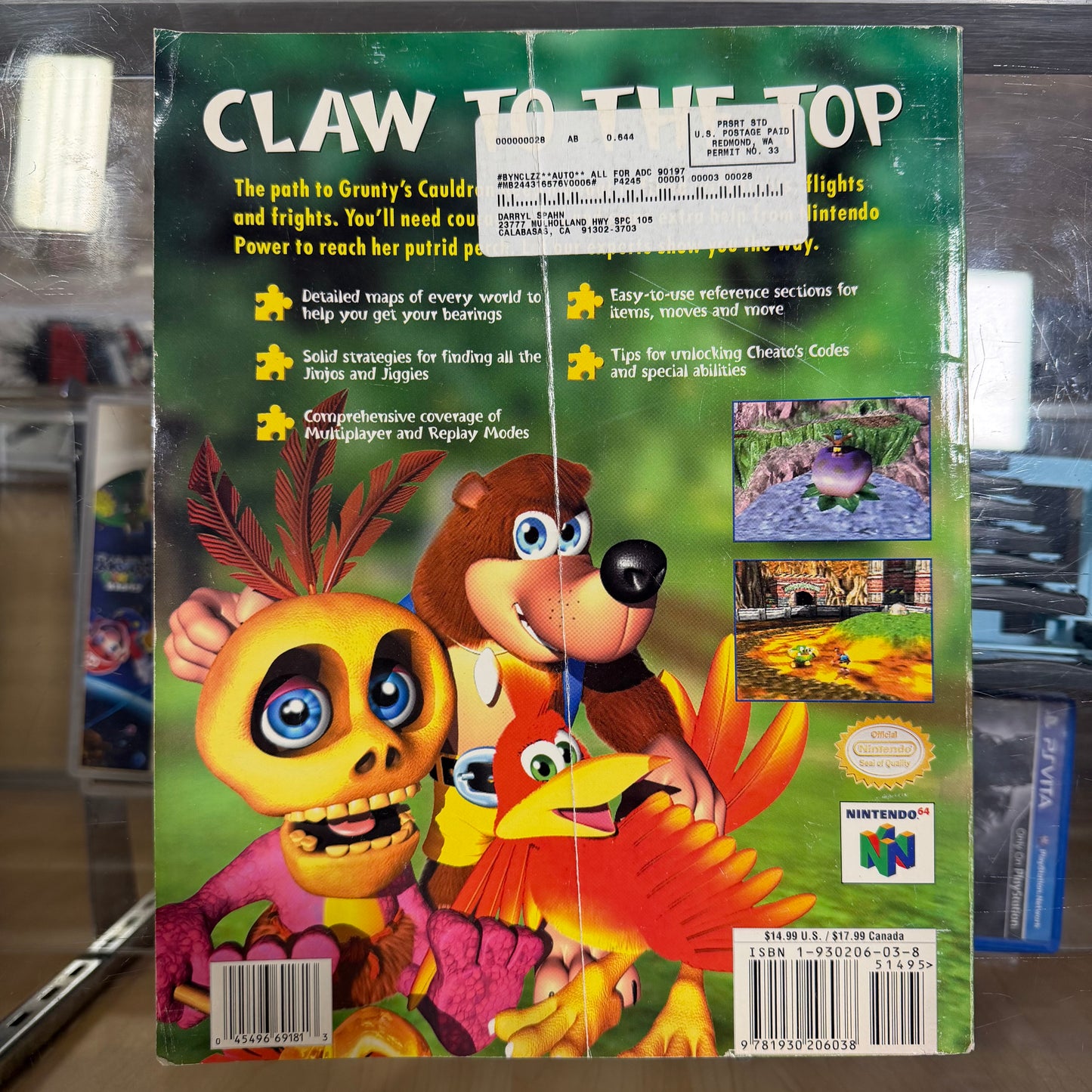 Nintendo Power Banjo Tooie Strategy Guide Nintendo 64