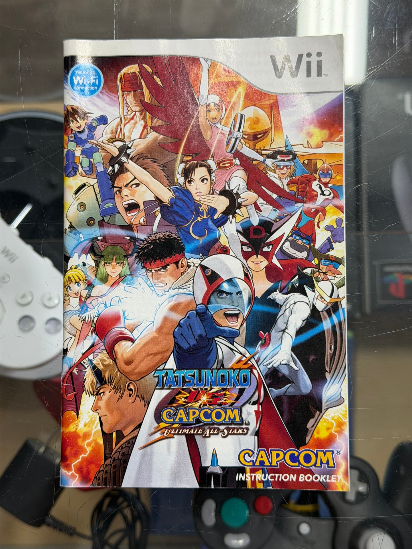 Tatsunoko Vs. Capcom Ultimate All Stars Nintendo Wii Manual Only
