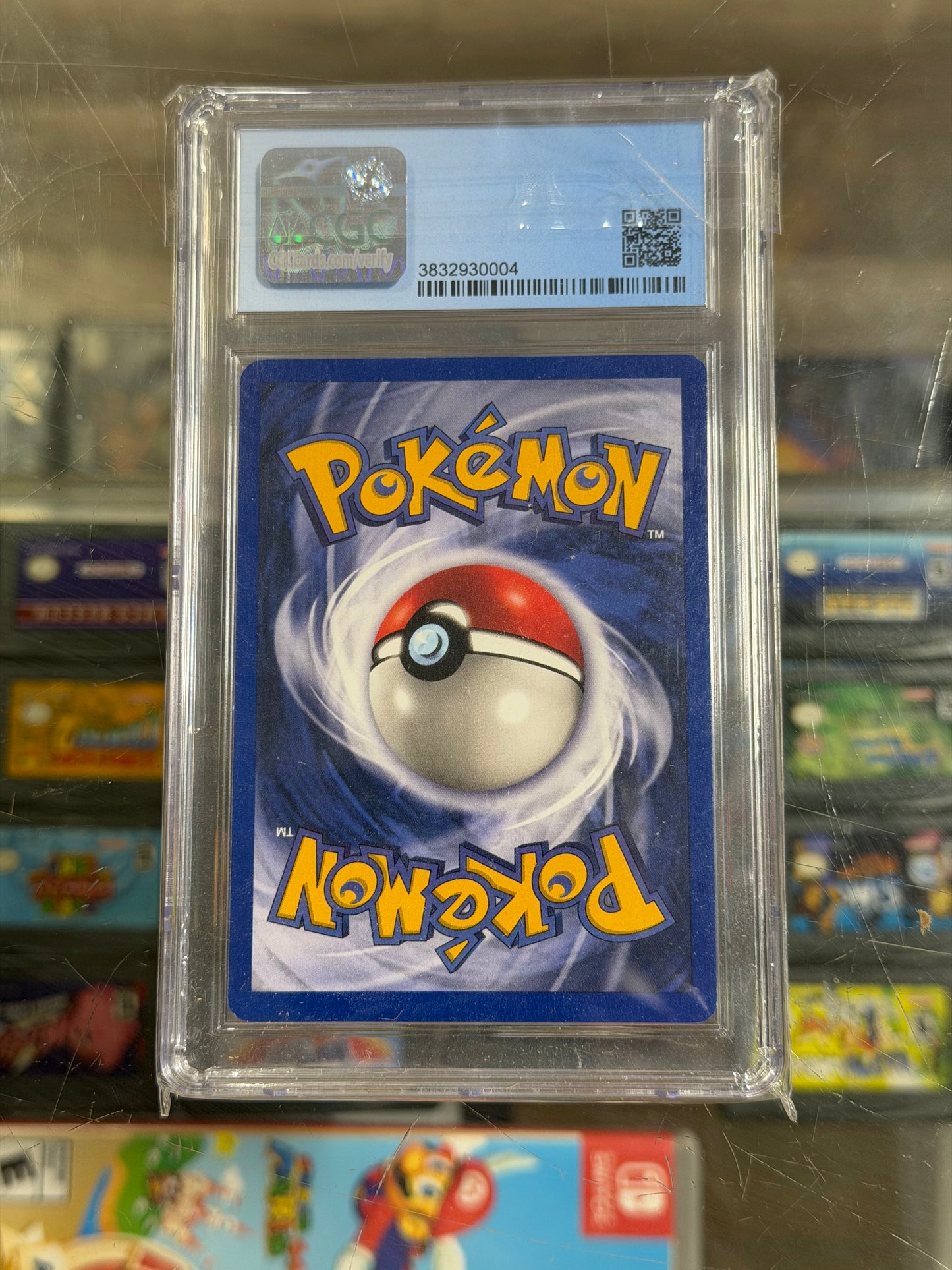 Pikachu Base Set Shadowless Red Cheeks CGC 8