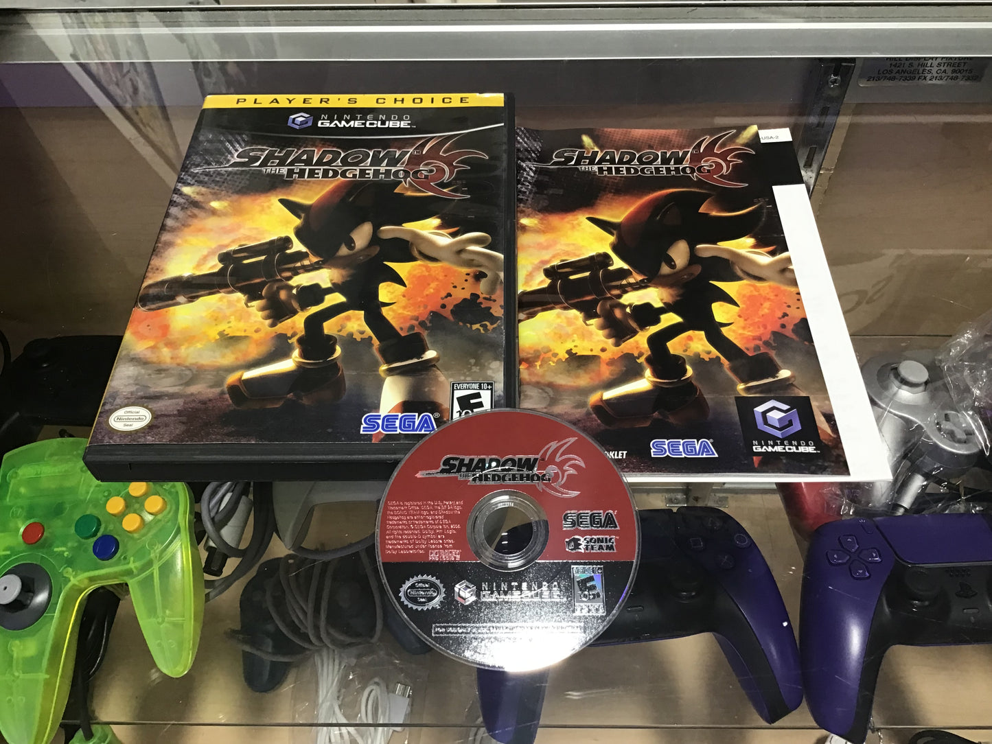 Shadow the Hedgehog Nintendo GameCube