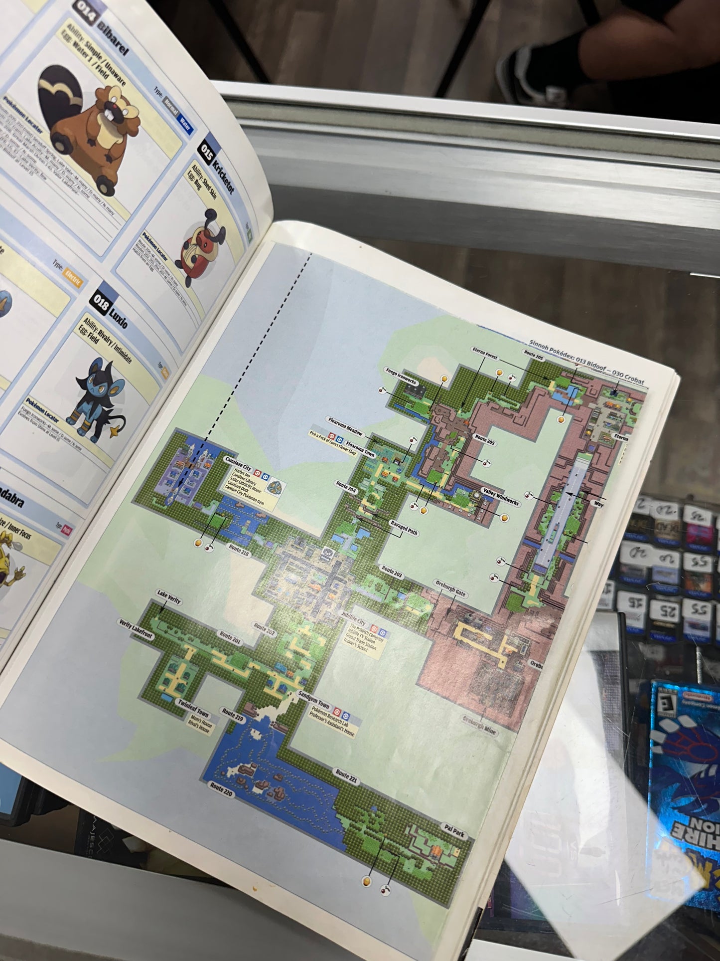 Pokémon Diamond and Pearl Strategy Guide with Map