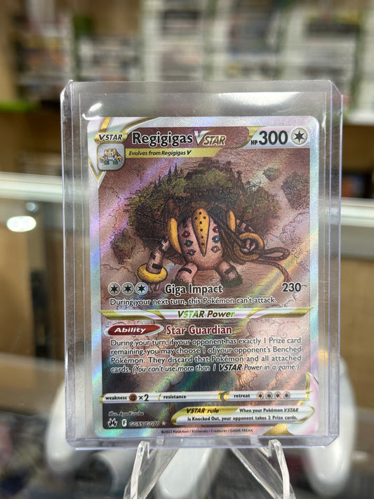 Regigigas VSTAR - Crown Zenith: Galarian Gallery NM