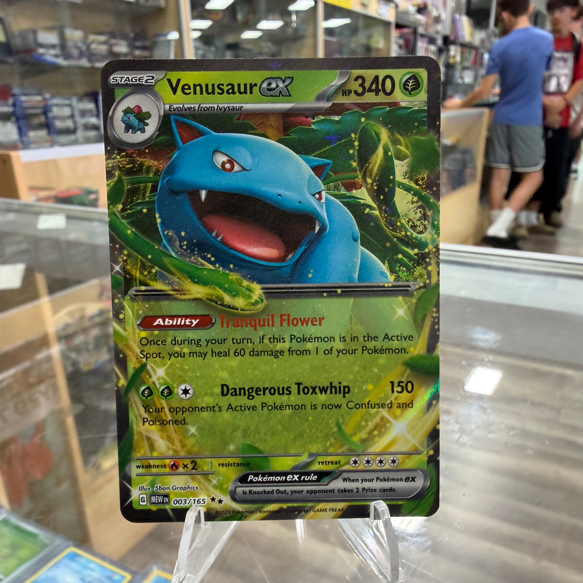 Venusaur ex - 003/165 - SV: Scarlet & Violet 151 (MEW) (NM)