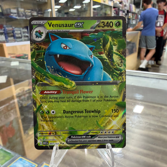 Venusaur ex - 003/165 - SV: Scarlet & Violet 151 (MEW) (NM)