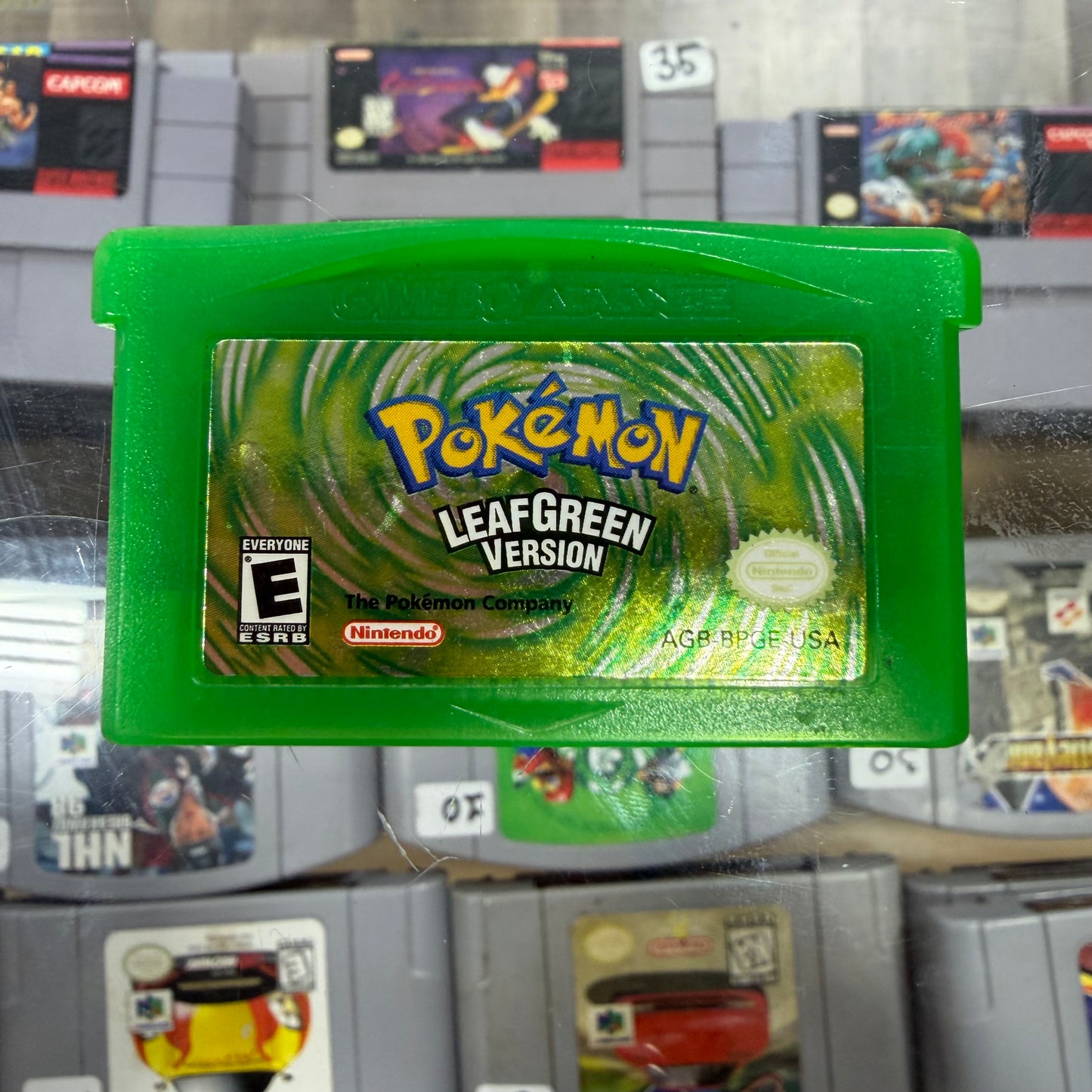 Pokémon LeafGreen (Authentic) Nintendo Gameboy Advance
