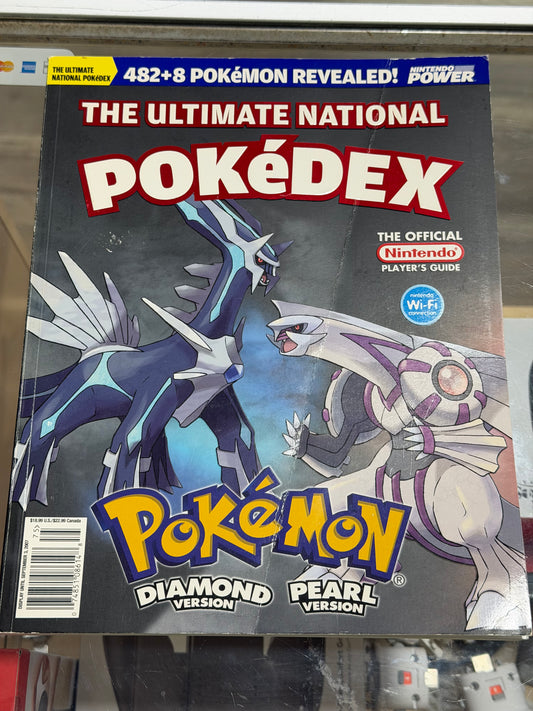 Ultimate National Pokedex Pokemon Diamond Version & Pearl Version - With Poster and Post-Elite Four Walkthrough