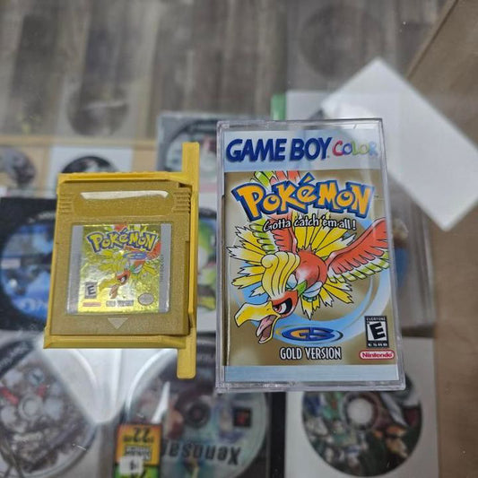 Pokémon Gold New Battery Saves Authentic