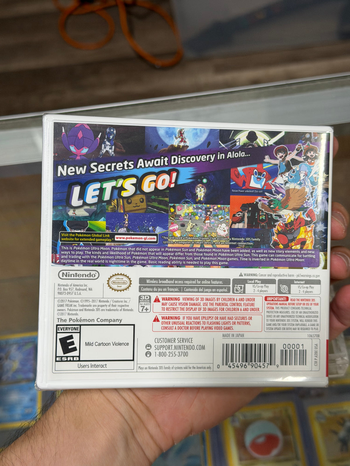 Pokémon Ultra Moon Nintendo 3DS Unopened US Version