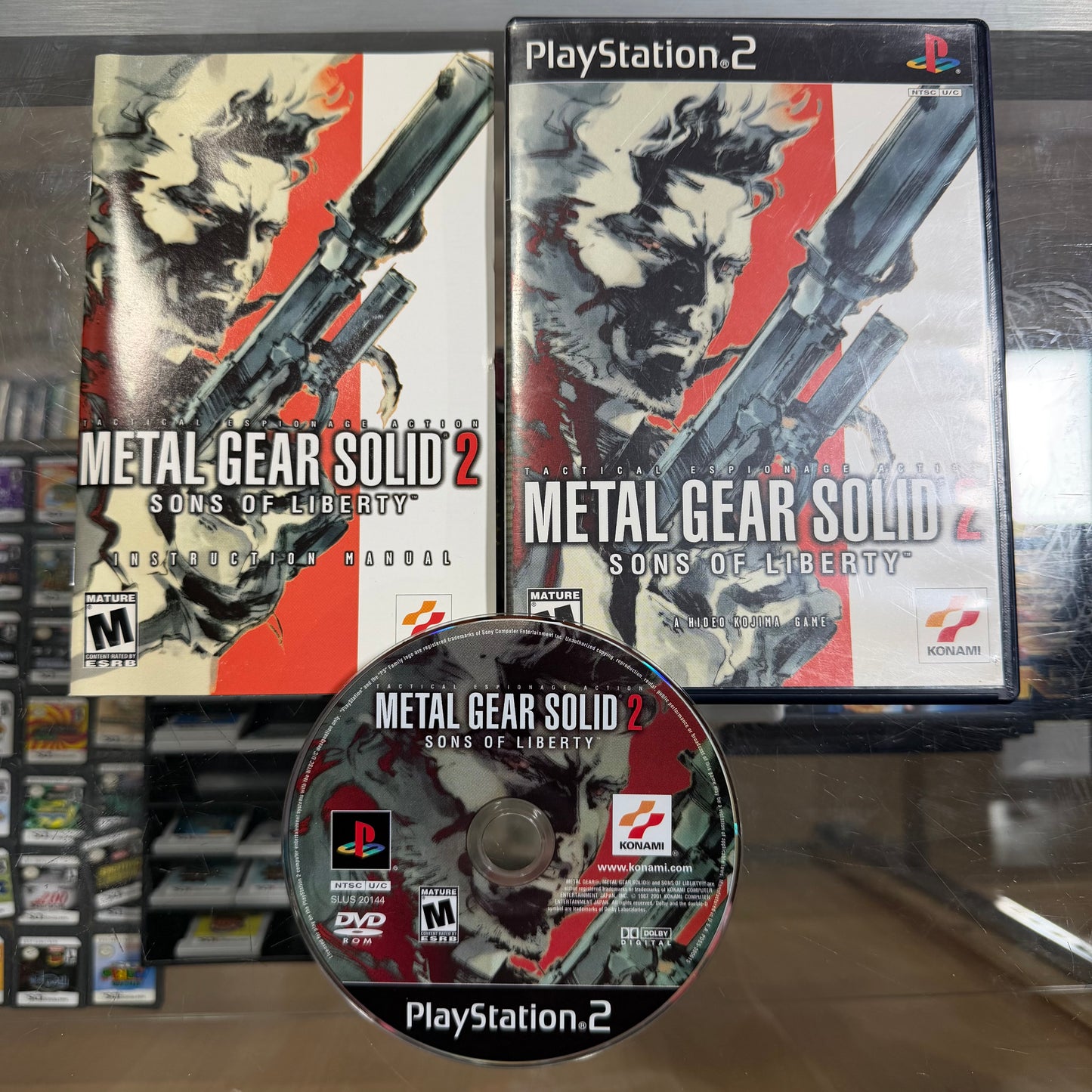 Metal Gear Solid 2 Playstation 2