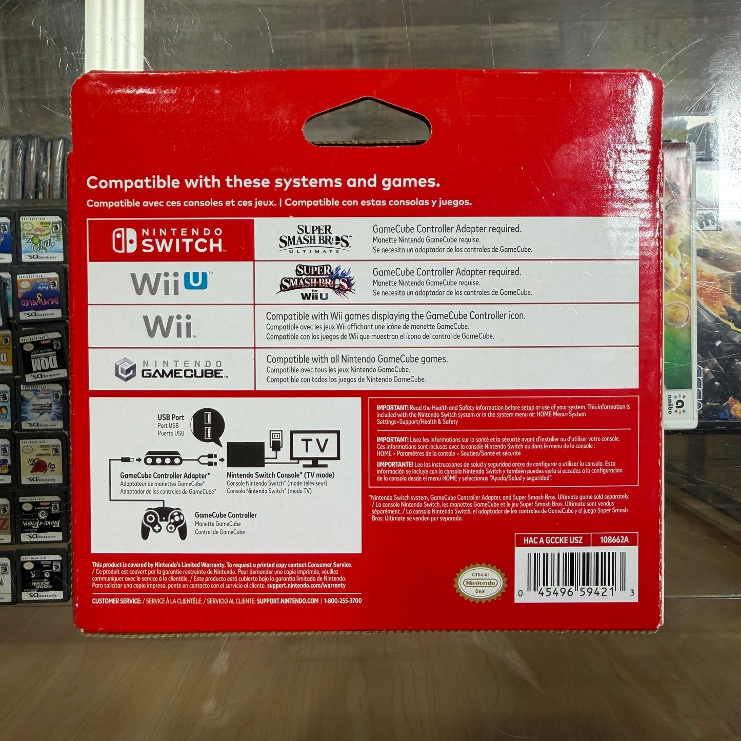 Nintendo GameCube Controller Super Smash Bros Edition GameCube