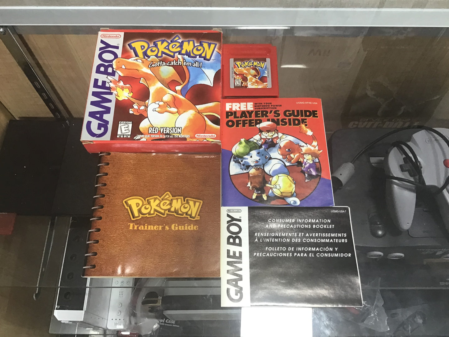 Pokémon Red (New Battery) (Saves) (Authentic) CIB Nintendo Gameboy First Print