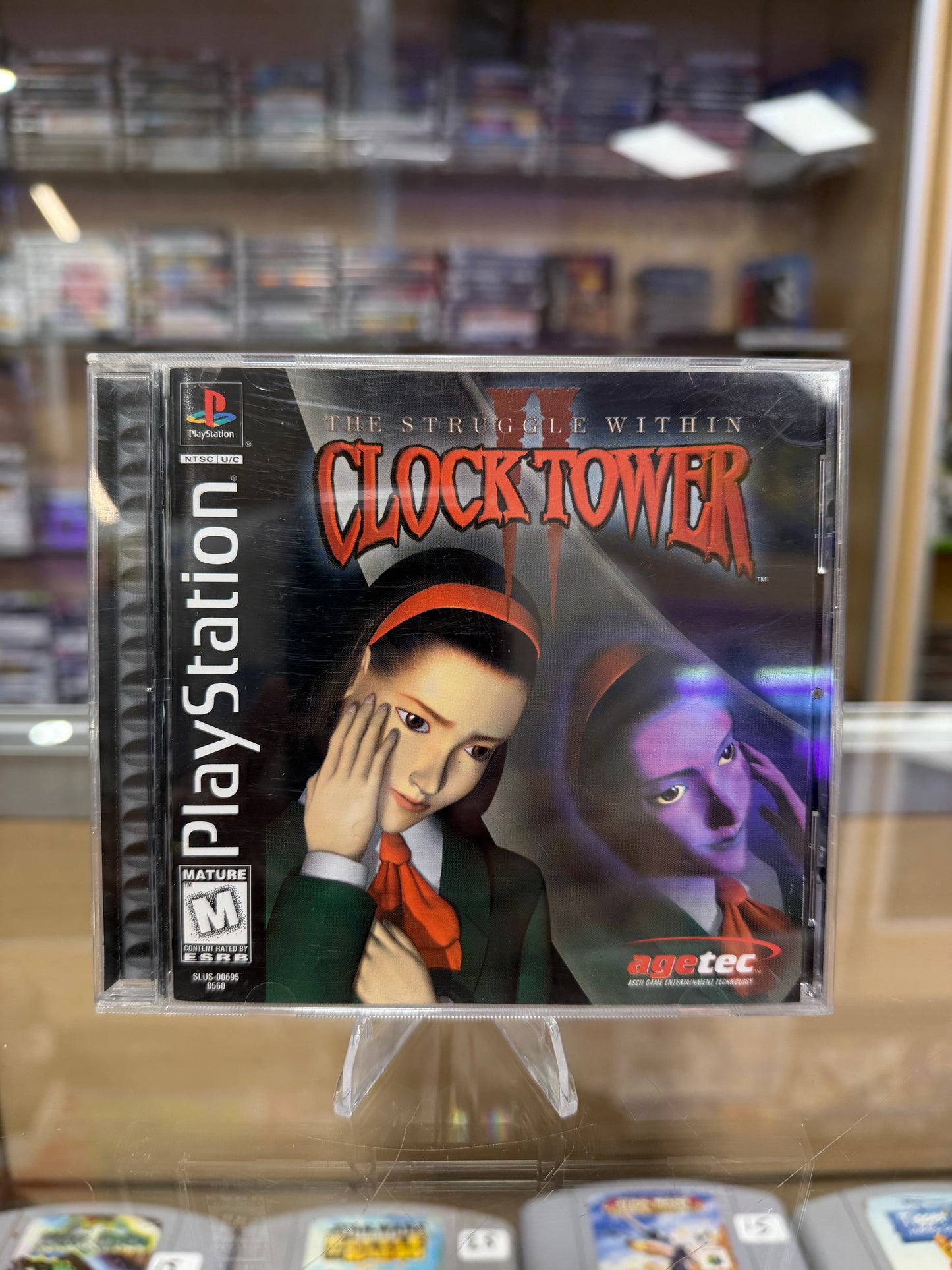 Clock Tower 2 Playstation 1 (CIB) (w reg card) (clean disc)