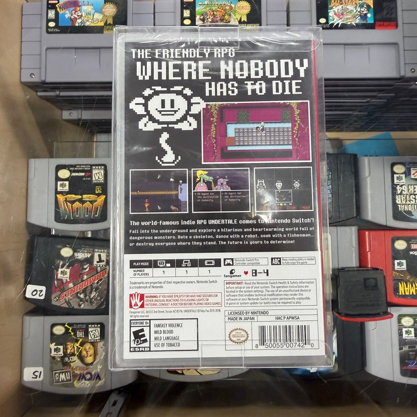 Undertale Nintendo Switch Sealed