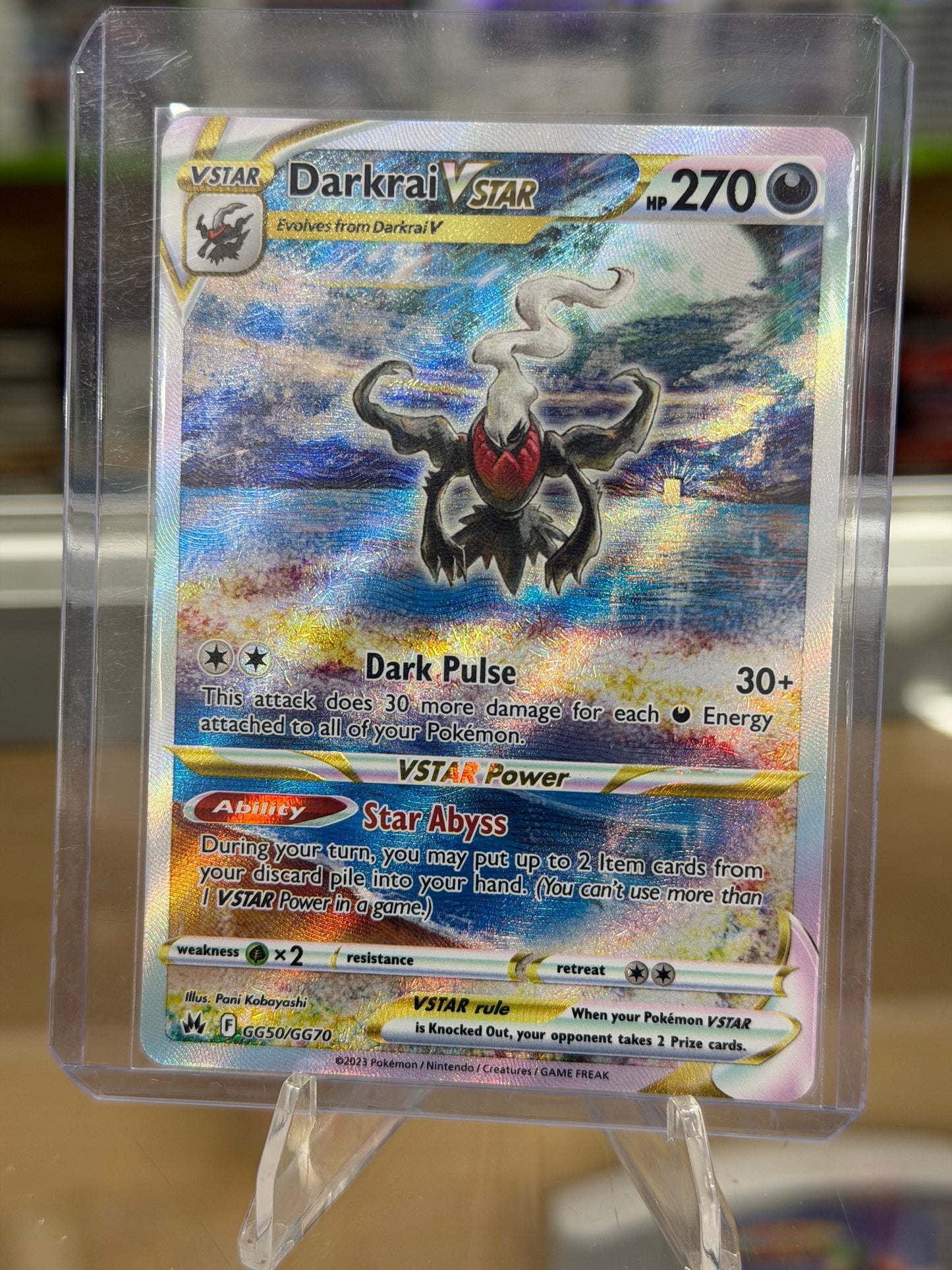 Darkrai VSTAR - SWSH: Crown Zenith: Galarian Gallery