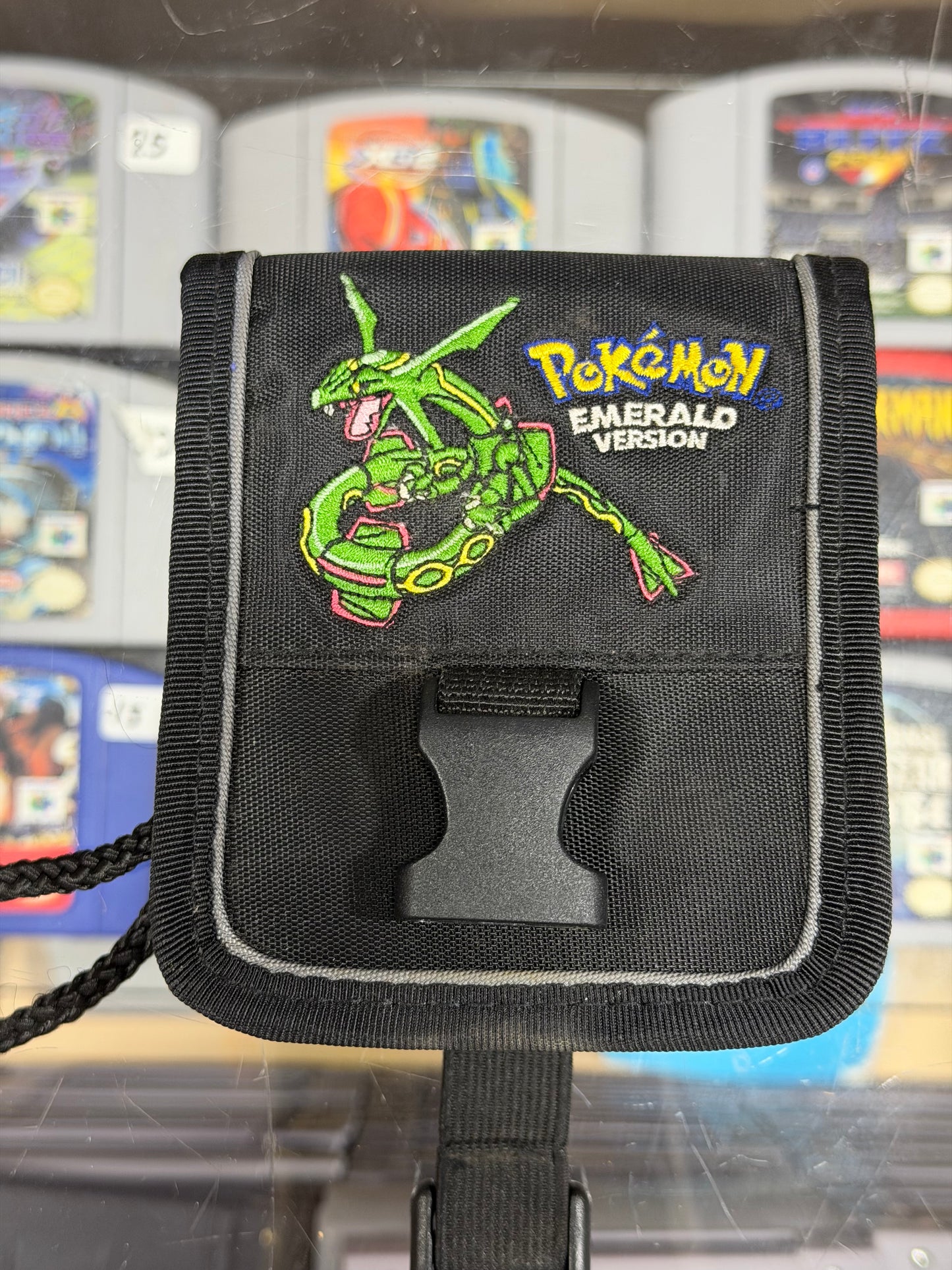 Original Pokemon Rayquaza Gameboy Advance Handheld Carrying Case