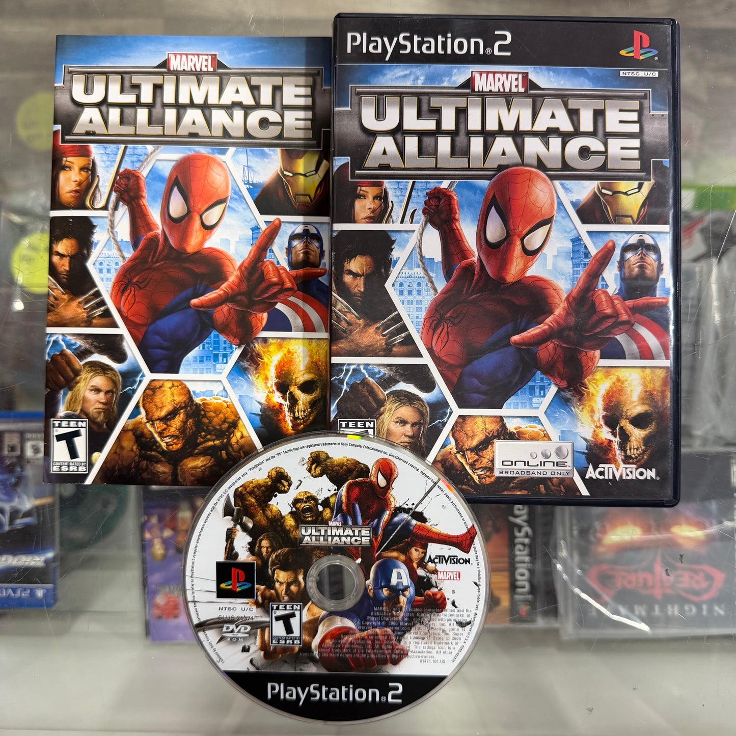 Marvel Ultimate Alliance Playstation 2