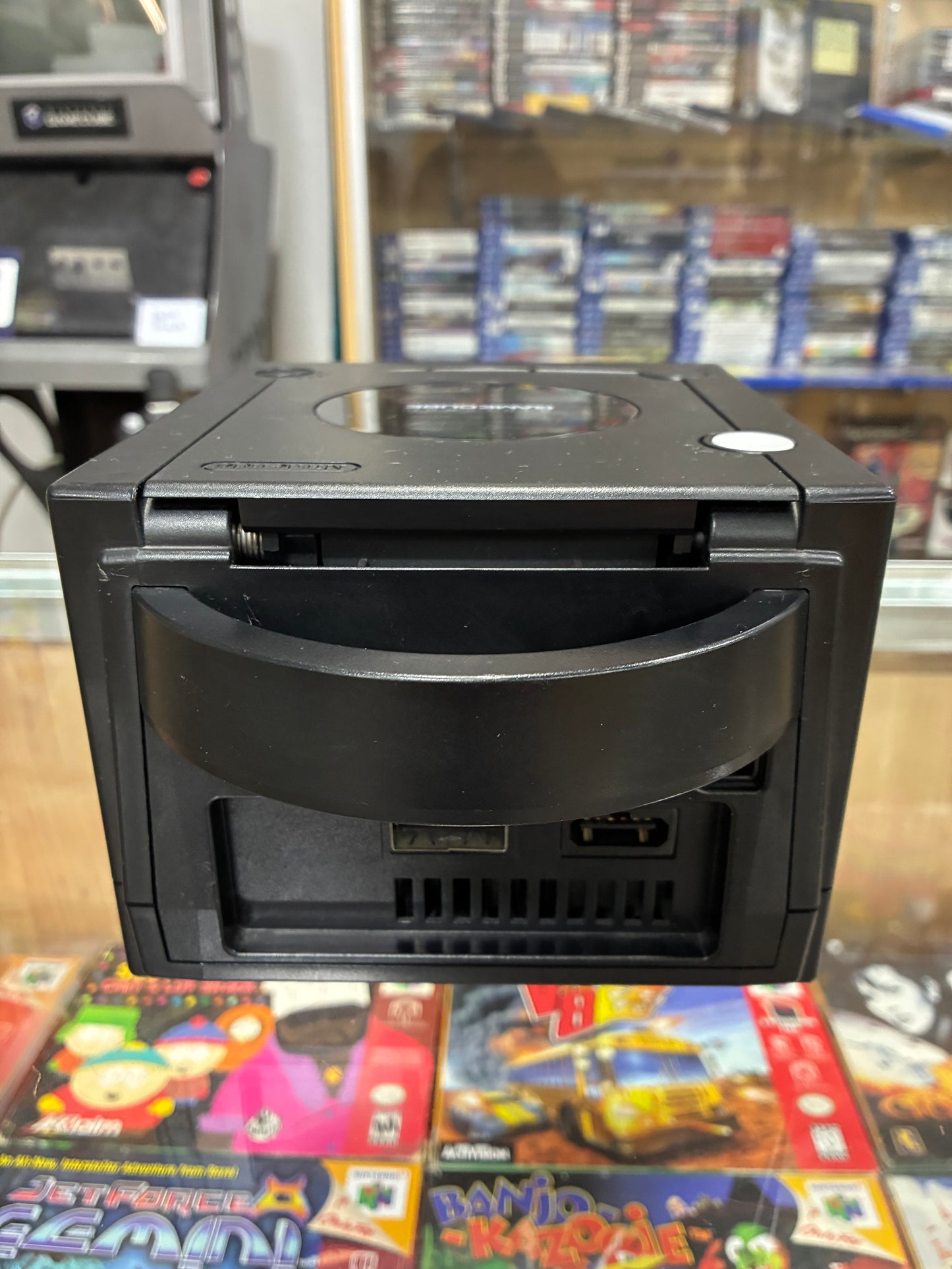 Nintendo GameCube with One Controller and Wires 441