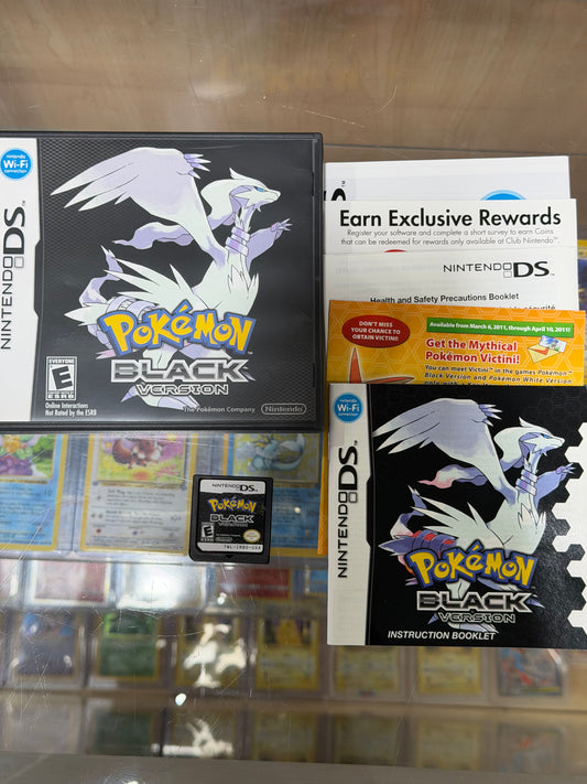 Pokémon Black Nintendo DS