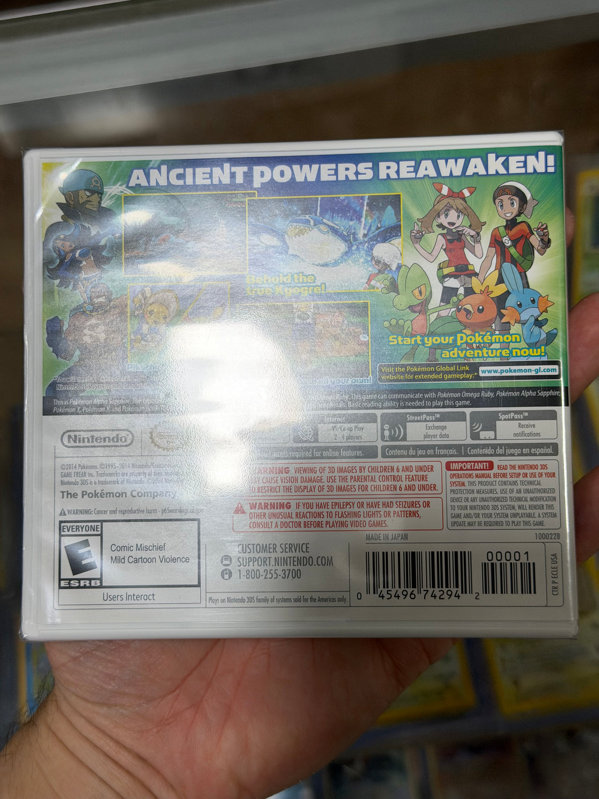 Pokémon Alpha Sapphire Nintendo 3DS Unopened US Version