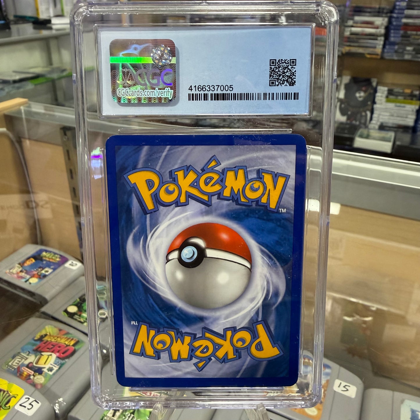 2006 Pokemon Dratini EX Dragon Frontiers 46/101 Reverse Holo Stamped CGC 9