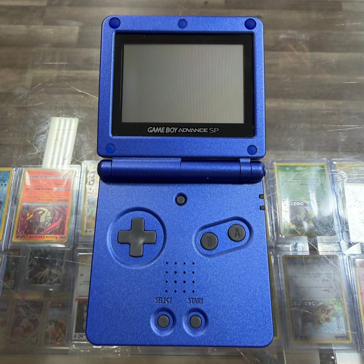 Cobalt Gameboy Advance SP System (Charger included)