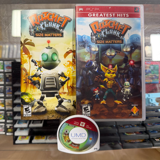 Ratchet & Clank Size Matters PSP