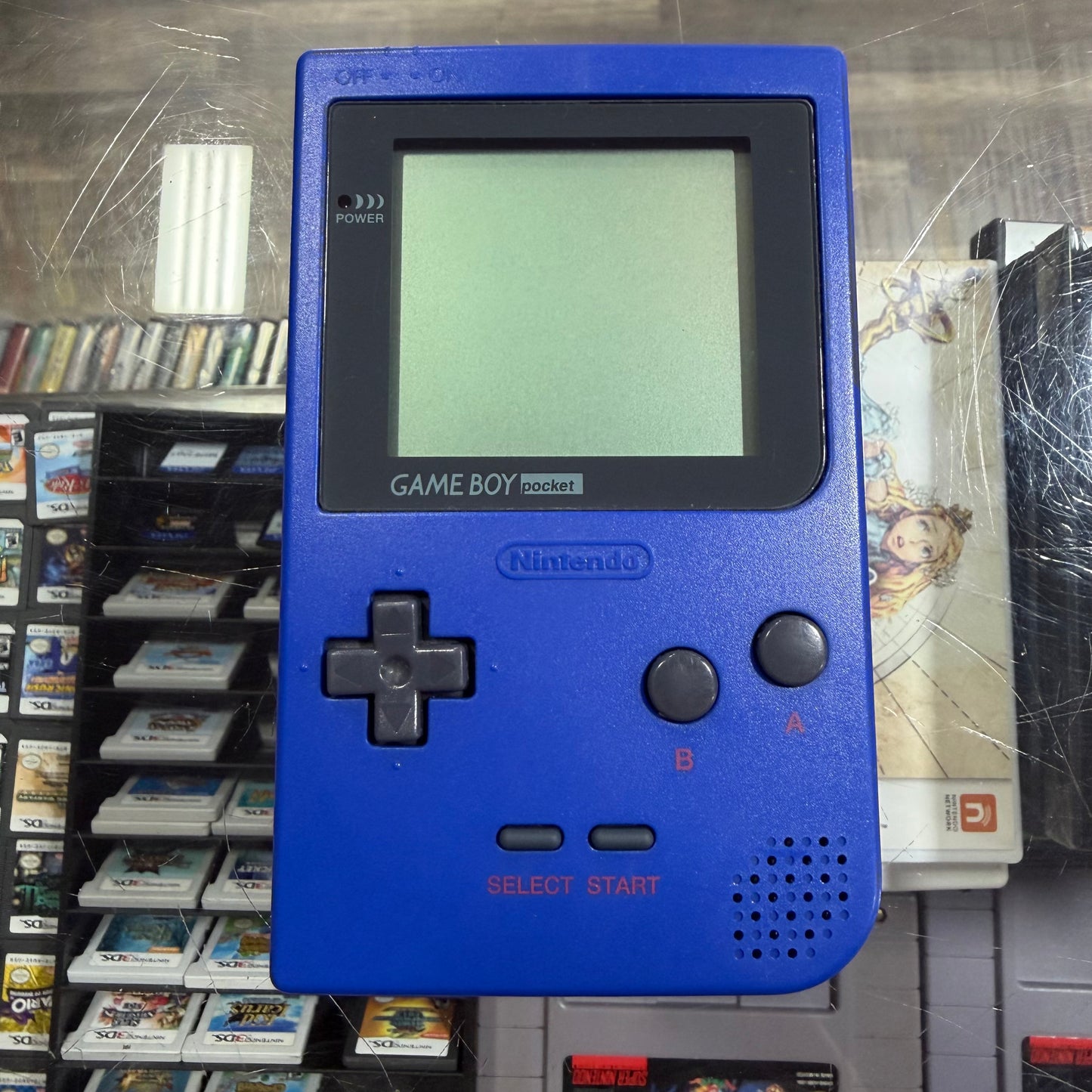 Blue GameBoy Pocket Handheld System