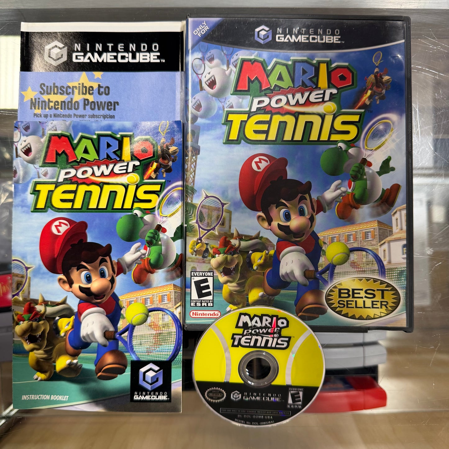 Mario Power Tennis Nintendo Gamecube