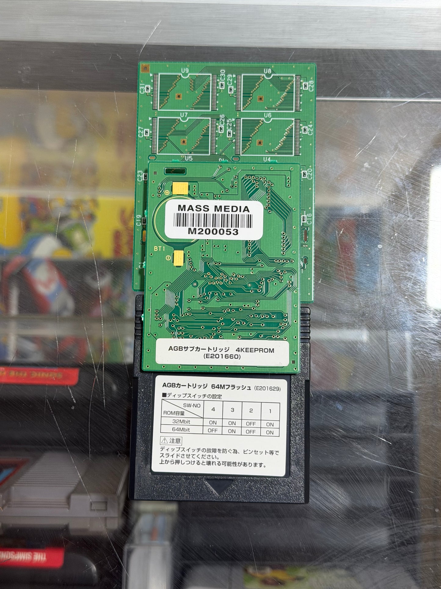 Rock n Roll Racing - Prototype Gameboy Advance Cartridge Blizzard